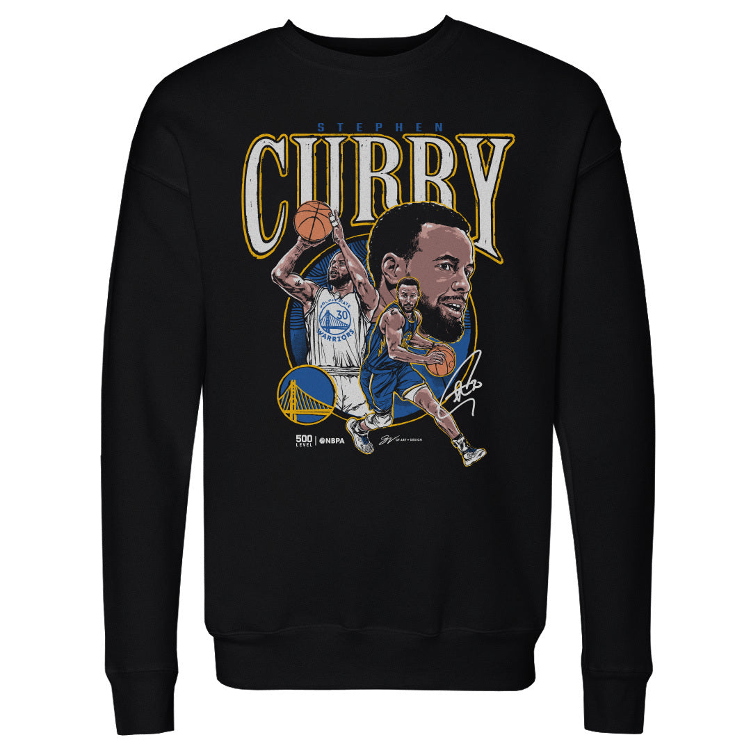 Steph Curry Golden State Warriors Trio WHT