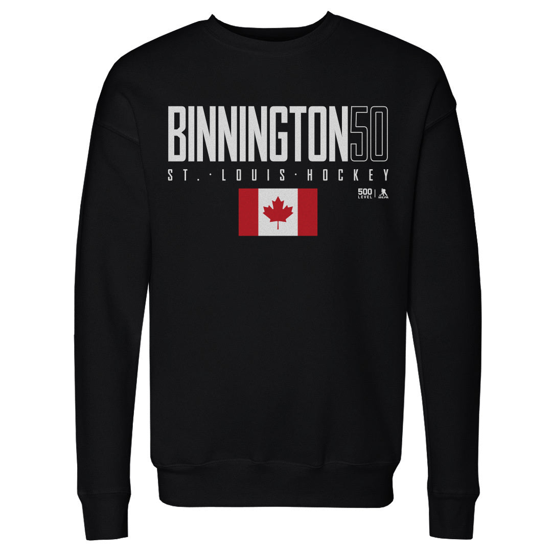 Jordan Binnington St. Louis Canada Elite WHT