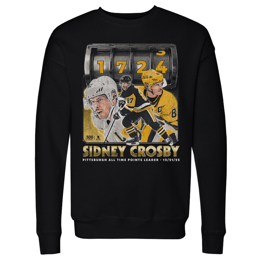 Sidney Crosby Pittsburgh All Time Points Leader WHT
