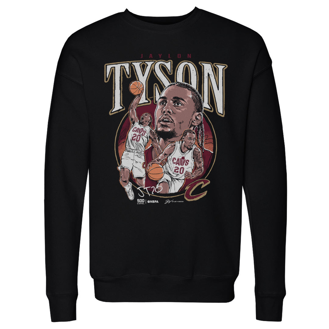 Jaylon Tyson Cleveland Cavaliers Trio WHT