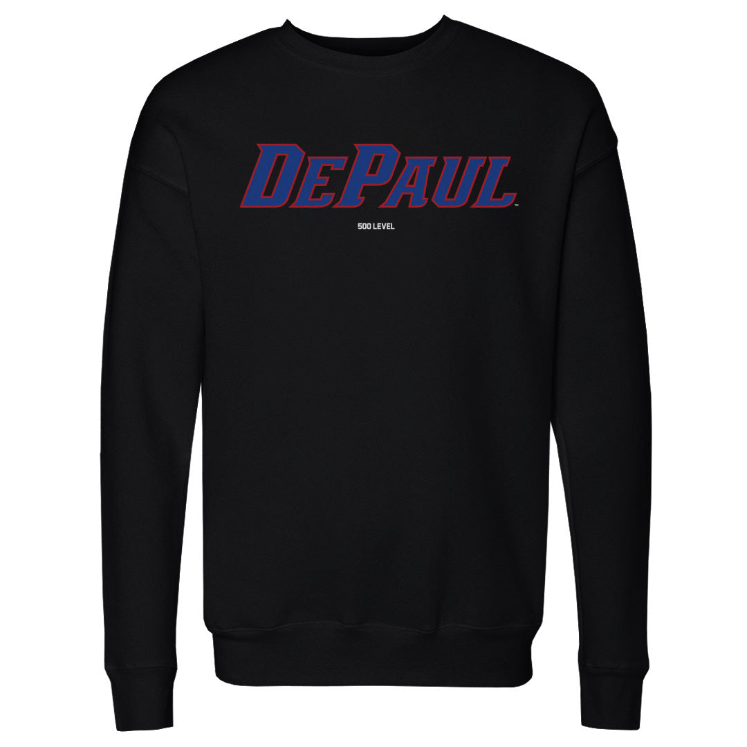 DePaul Blue Demons Wordmark WHT