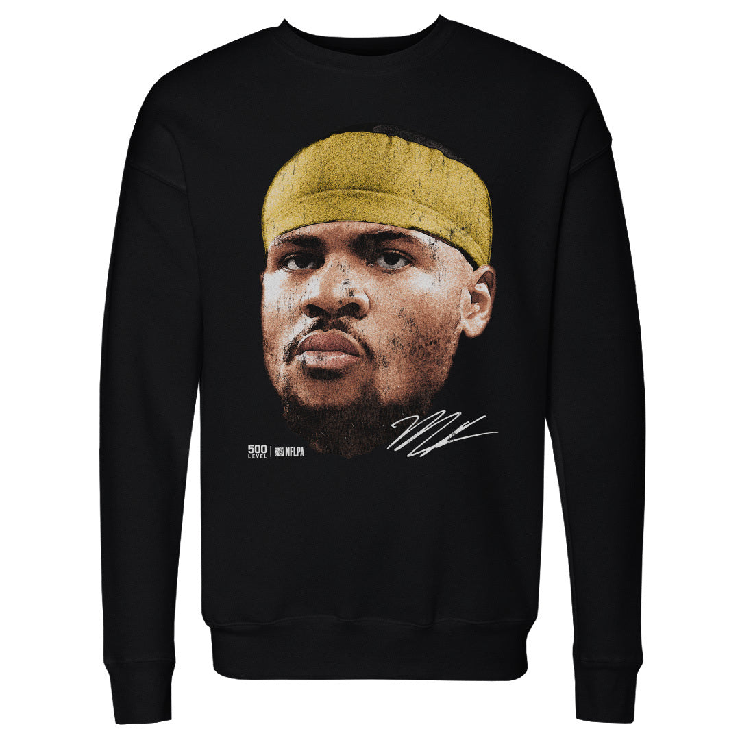 Micah Parsons Green Bay Vintage Head WHT