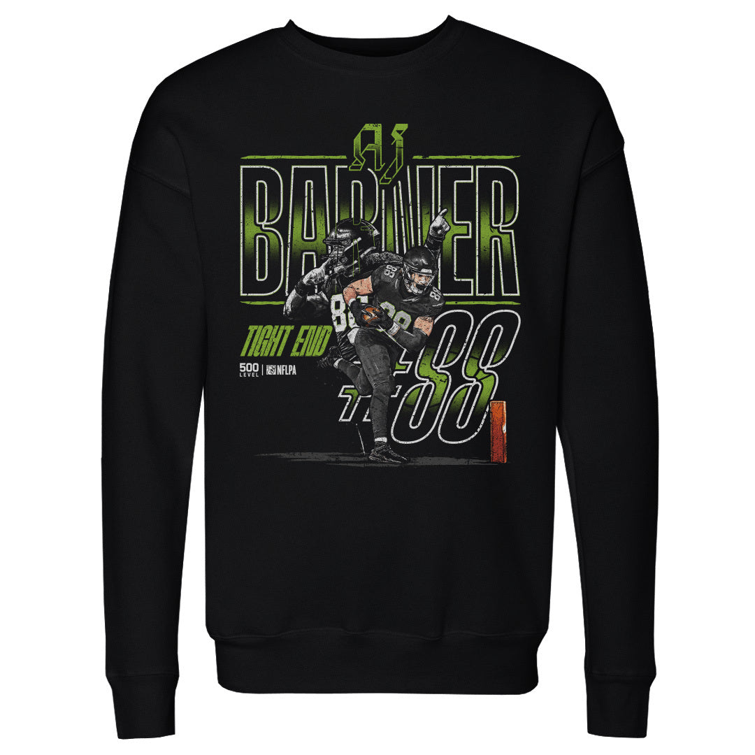 AJ Barner Seattle Name Number WHT