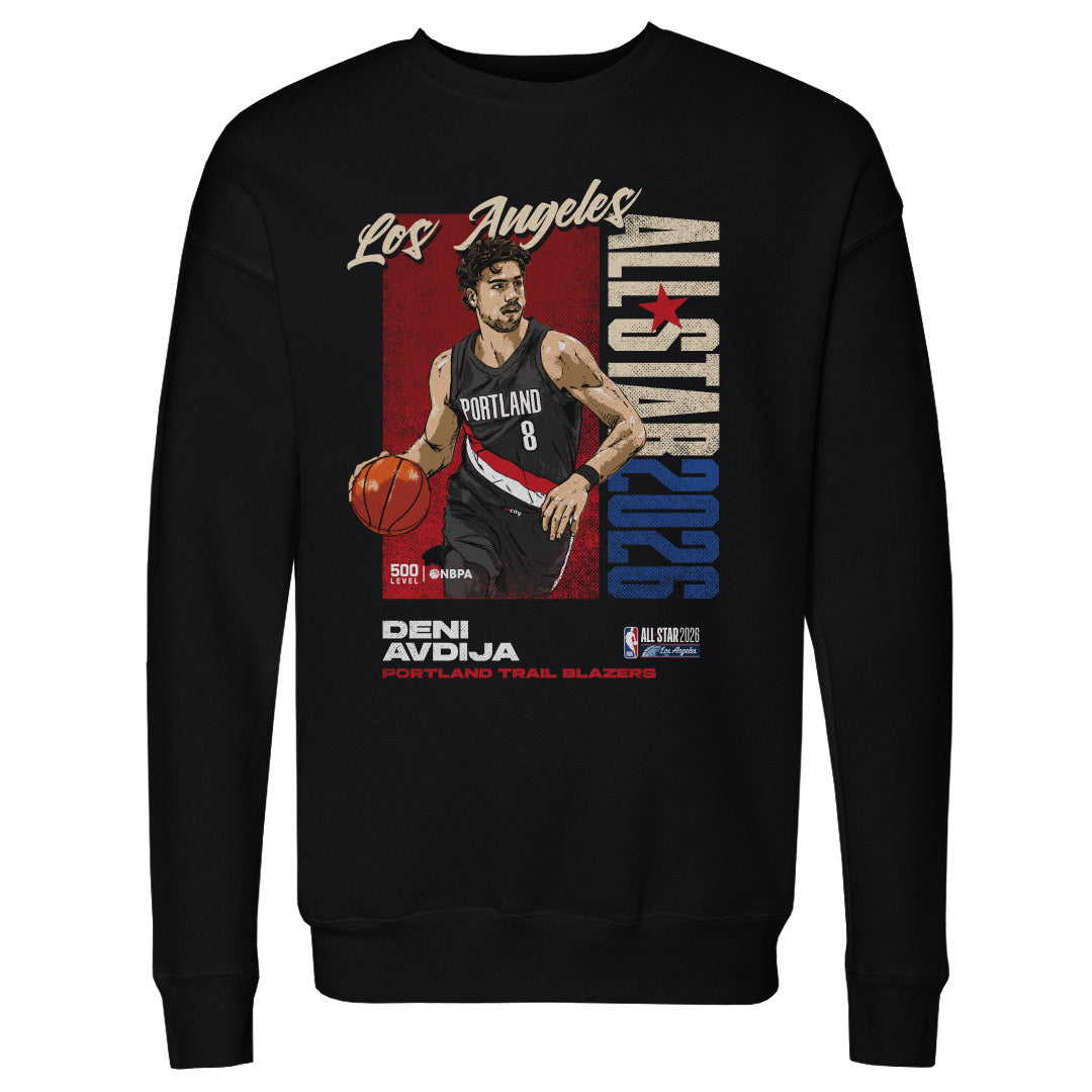 Deni Avdija Portland Trail Blazers 2026 NBA All-Star Vertical WHT