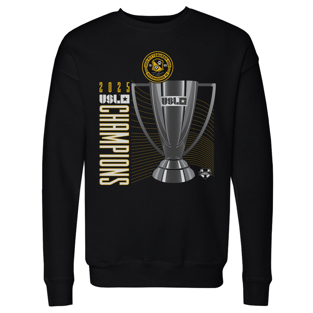Pittsburgh Riverhounds SC 2025 USL Championship Final Champions Trophy WHT