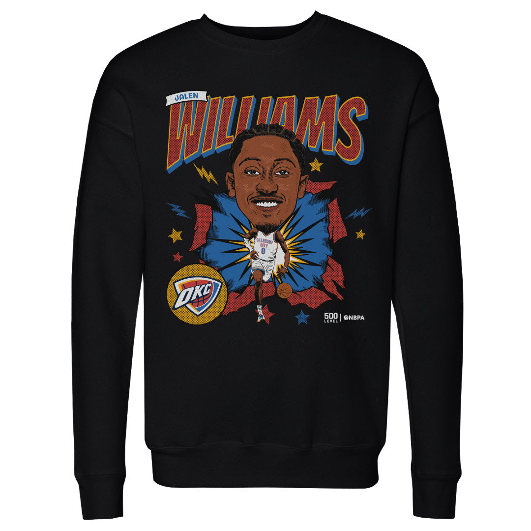 Jalen Williams Oklahoma City Thunder Caricature WHT