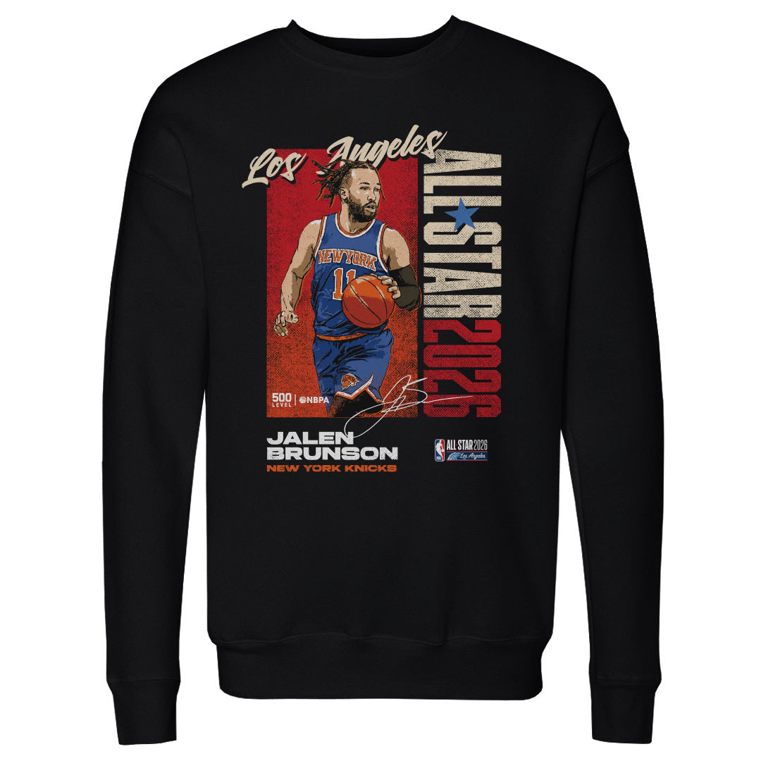 Jalen Brunson New York Knicks 2026 NBA All-Star Vertical WHT