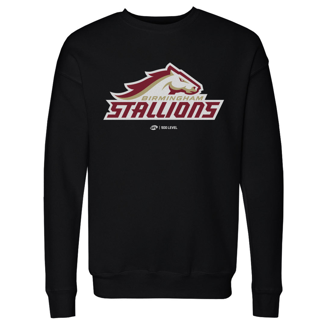 Birmingham Stallions Primary Logo WHT