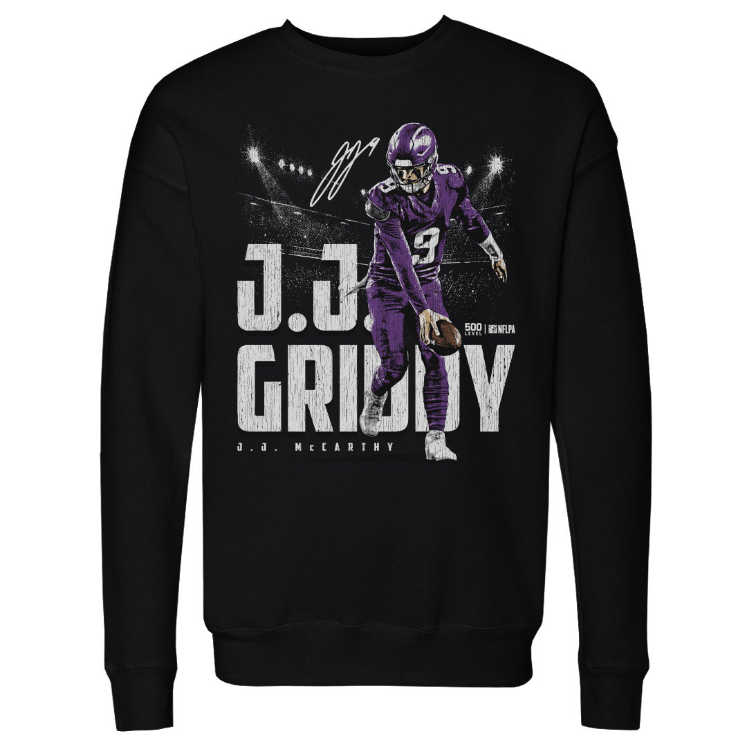J.J. McCarthy Minnesota Griddy WHT