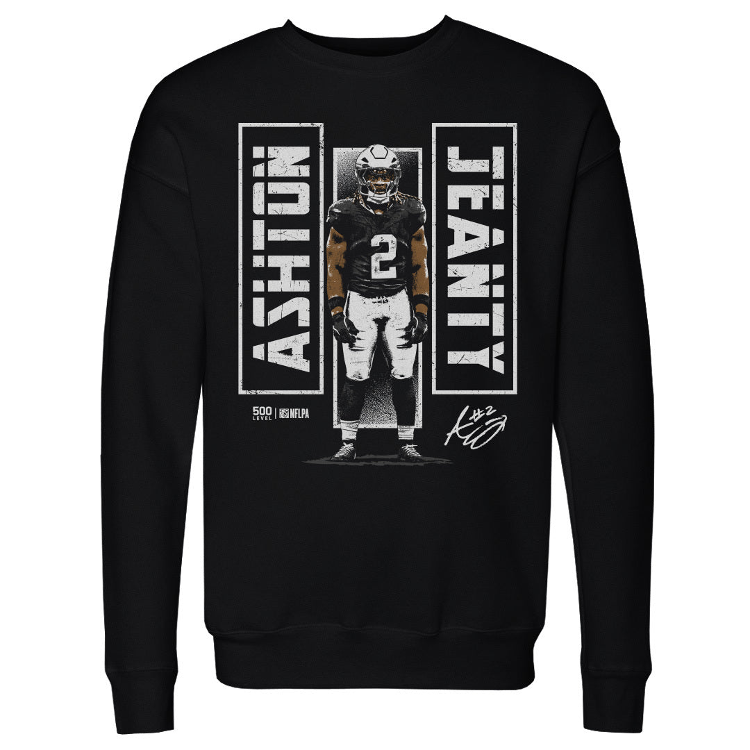 Ashton Jeanty Las Vegas Signature Stance WHT