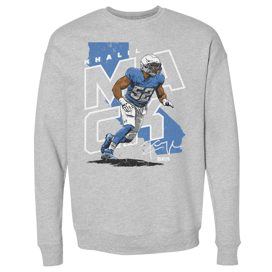 Khalil Mack Los Angeles C Player Map WHT