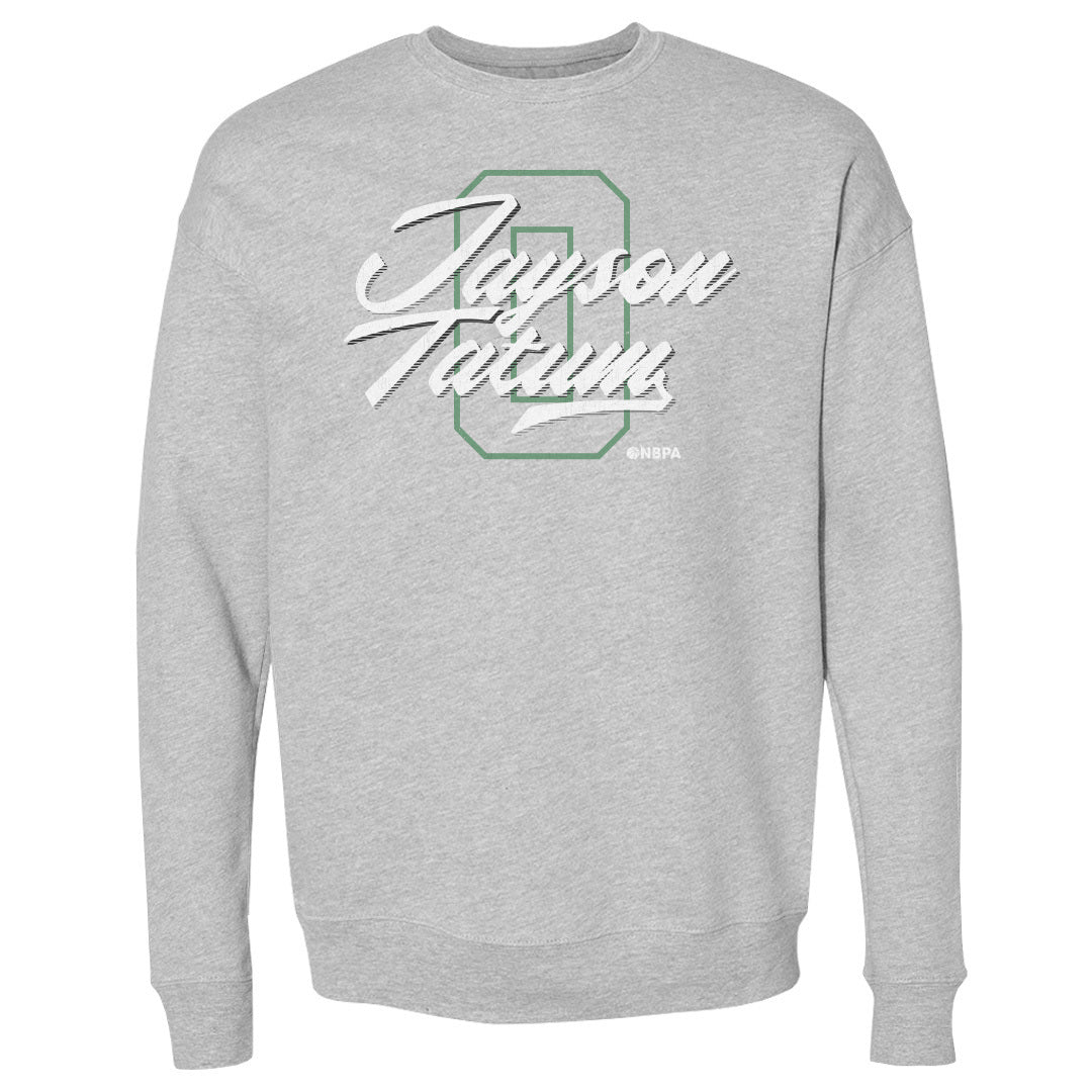 Jayson Tatum Boston Number Script WHT