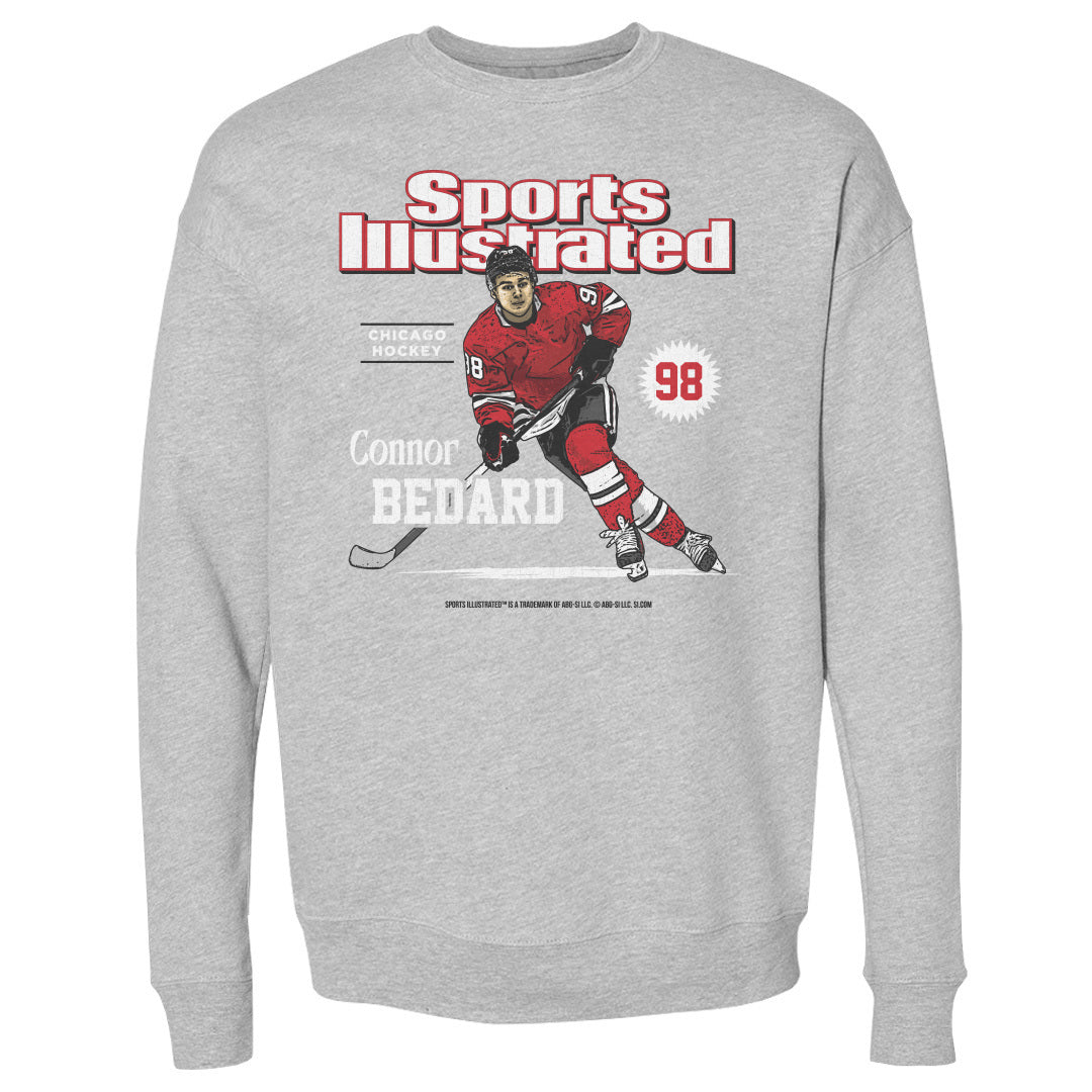 Connor Bedard Sports Illustrated & Chicago Card WHT