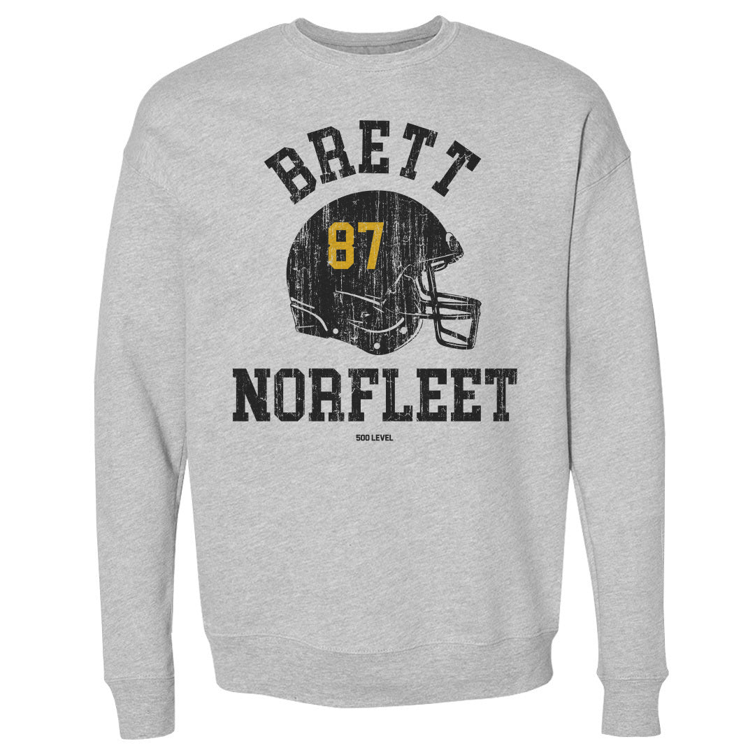 Brett Norfleet College Helmet Font