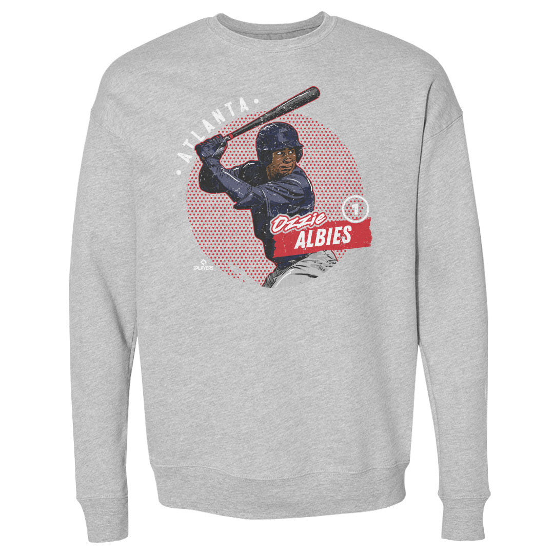 Ozzie Albies Atlanta Dots WHT