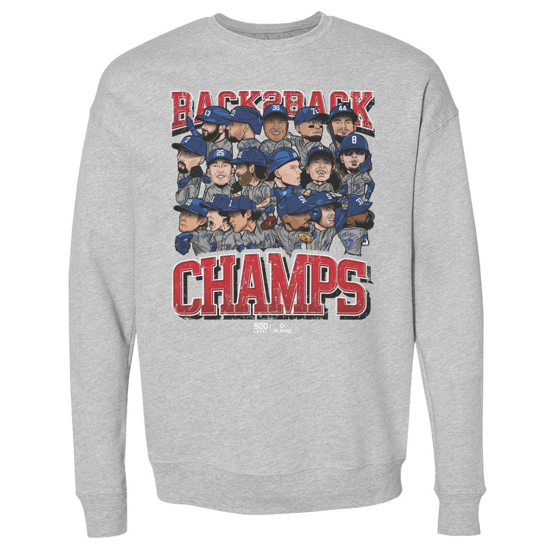 Los Angeles D Baseball Back 2 Back Champs 2025 WHT