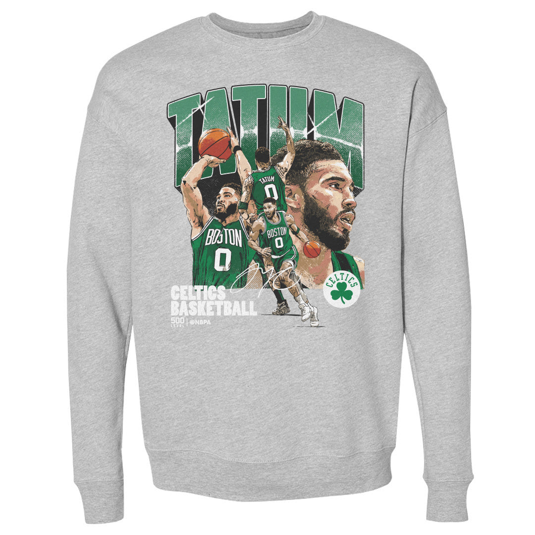 Jayson Tatum Boston Celtics Collage WHT