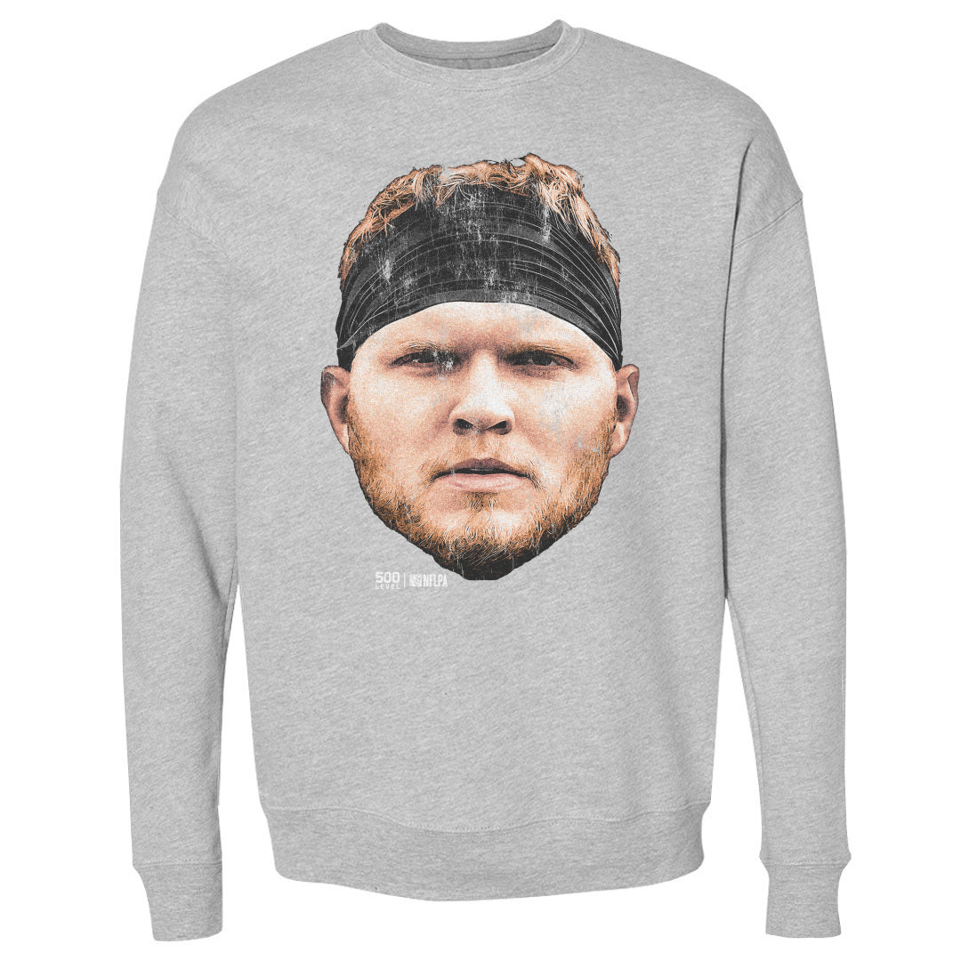 Aidan Hutchinson Detroit Vintage Head WHT