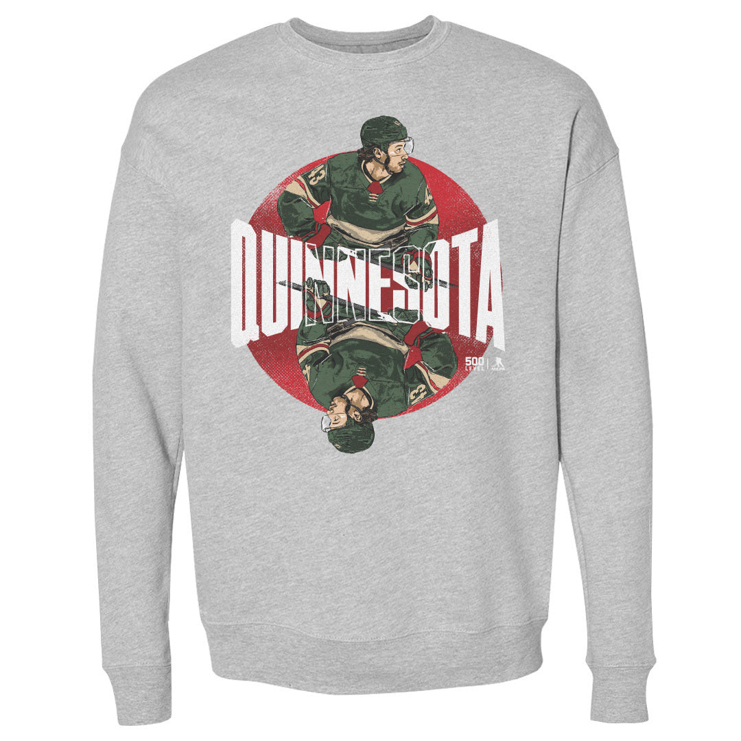 Quinn Hughes Minnesota Quinnesota Reflect WHT