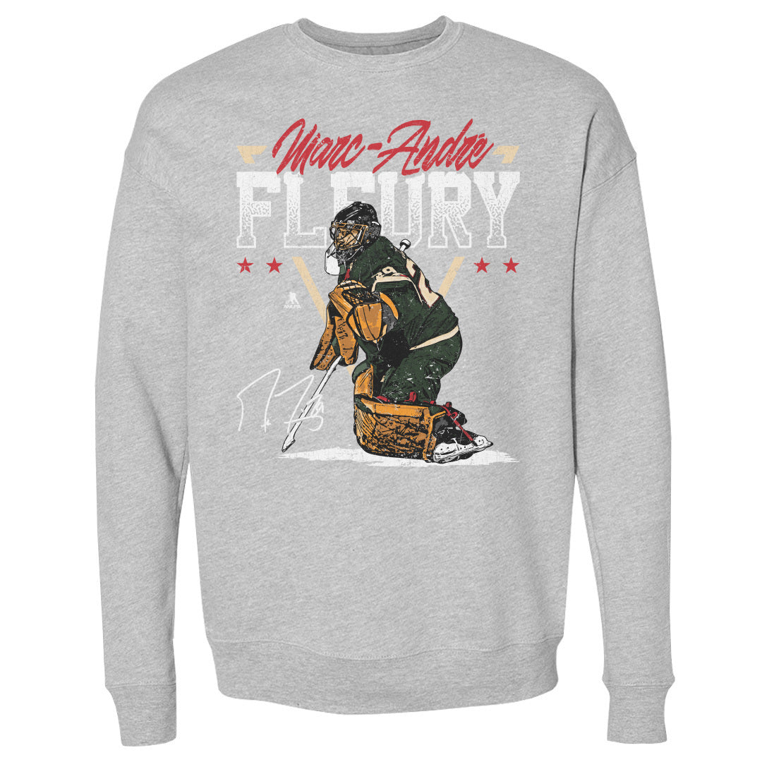 Marc-Andre Fleury Minnesota Triangle Name WHT