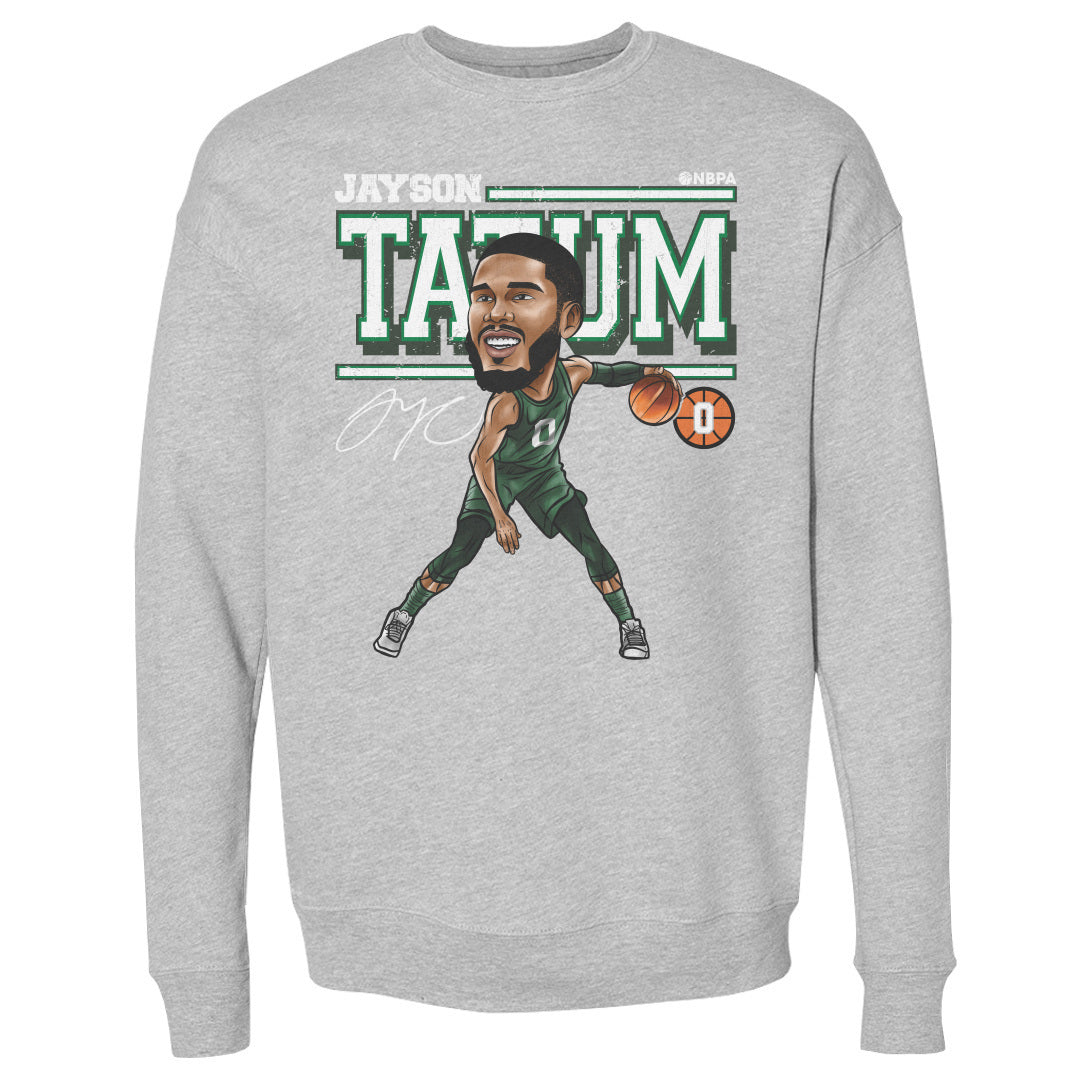 Jayson Tatum Cartoon WHT