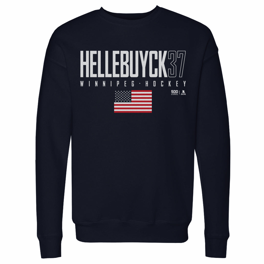 Connor Hellebuyck Winnipeg USA Elite WHT