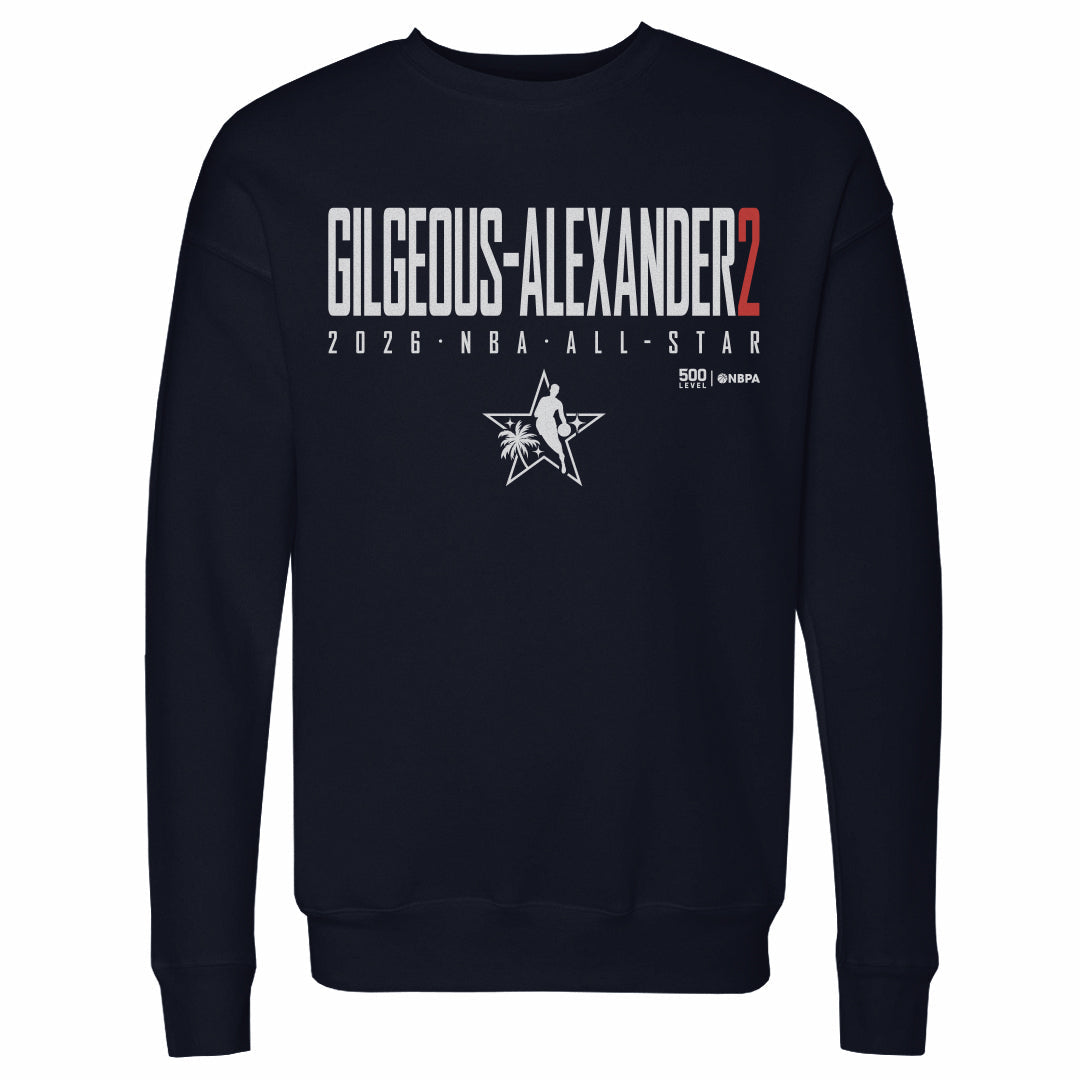 Shai Gilgeous-Alexander Oklahoma City Thunder 2026 NBA All-Star Elite WHT