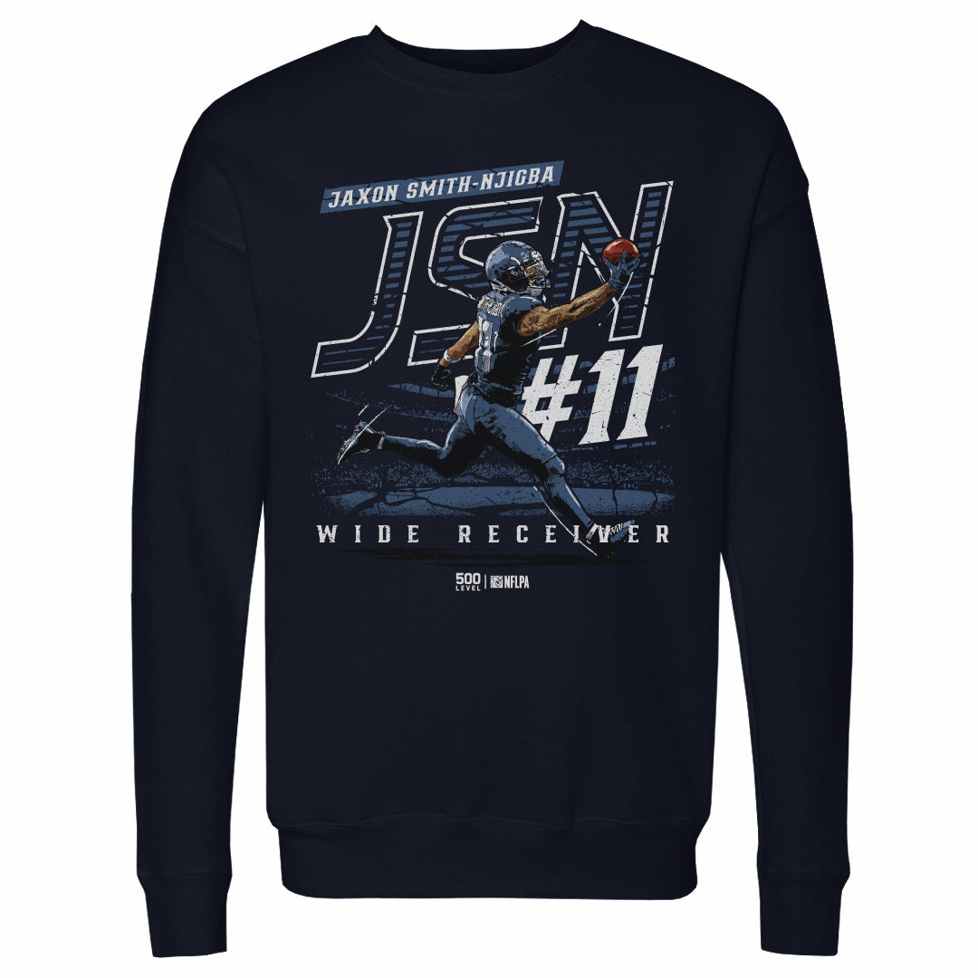 Jaxon Smith-Njigba Seattle JSN Initials WHT