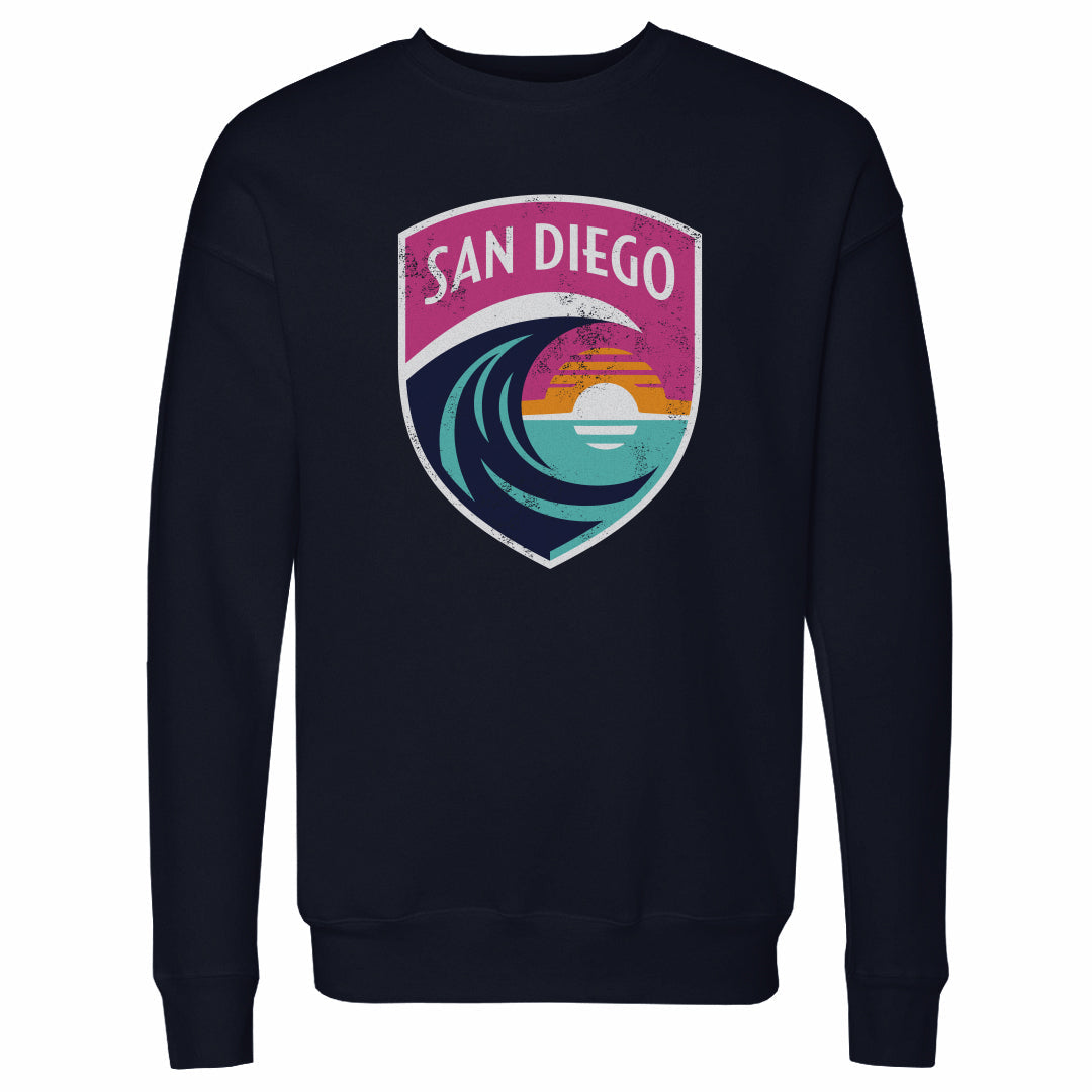 San Diego Wave FC Vintage Primary Logo WHT
