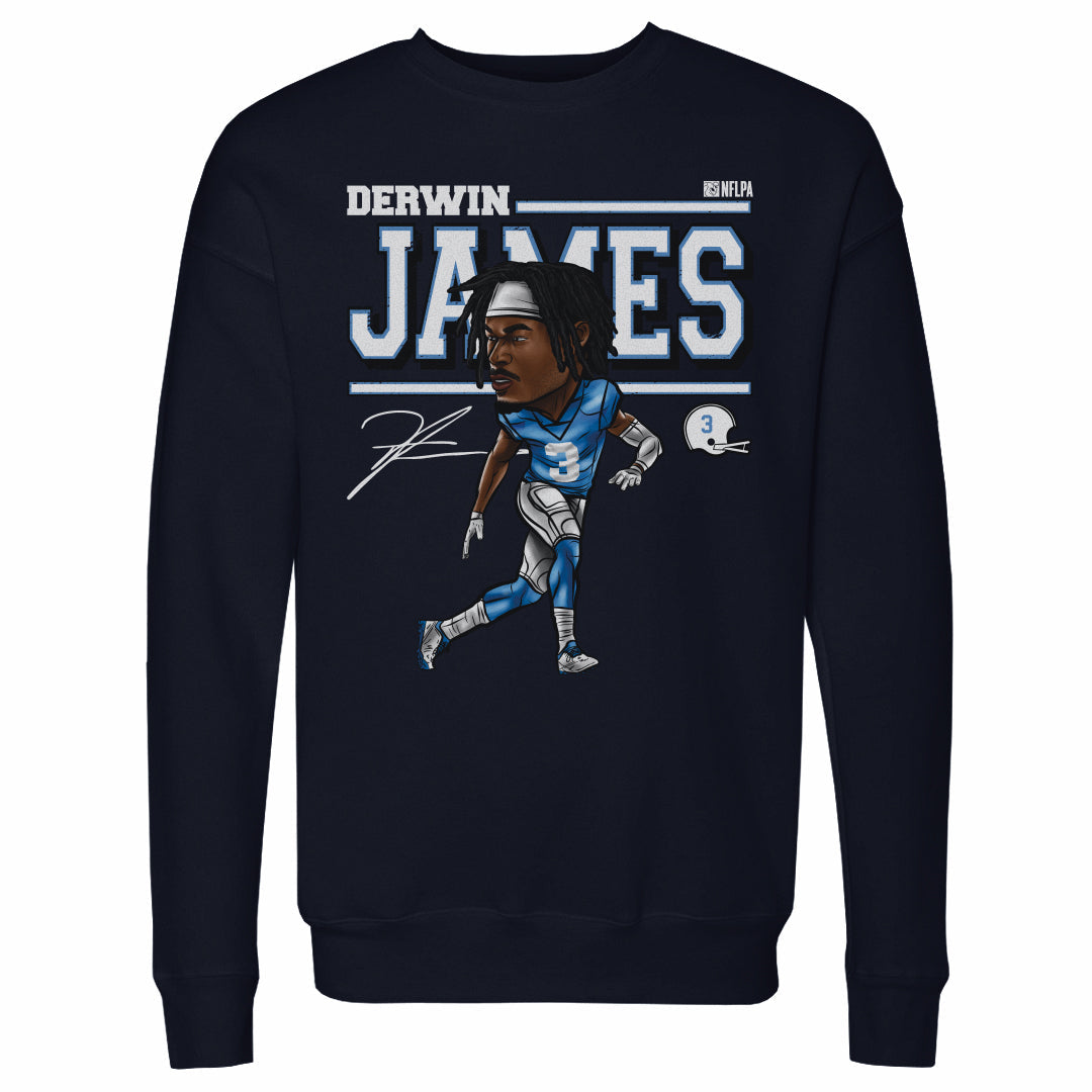 Derwin James Los Angeles C Cartoon WHT