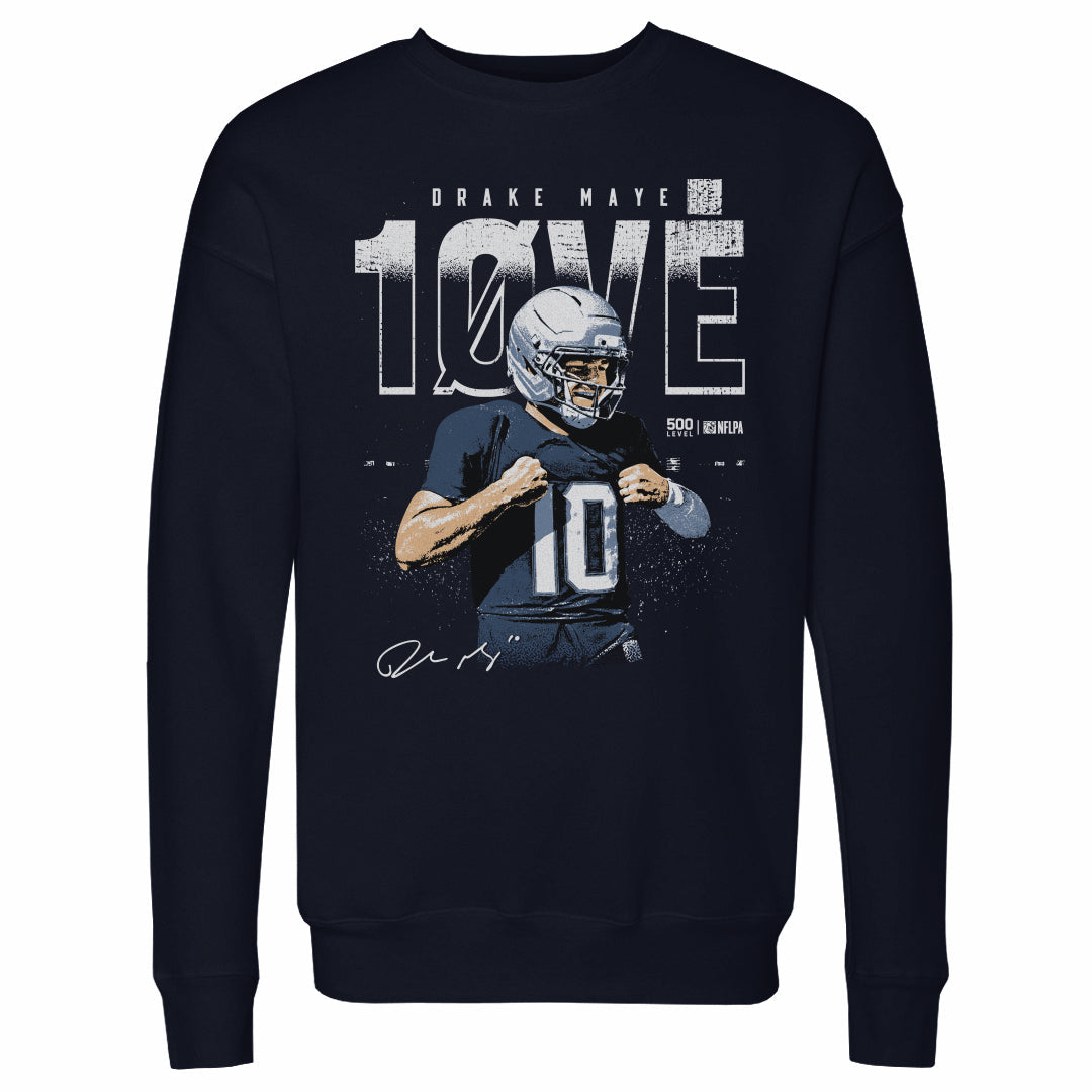 Drake Maye New England SuperCam Celly WHT