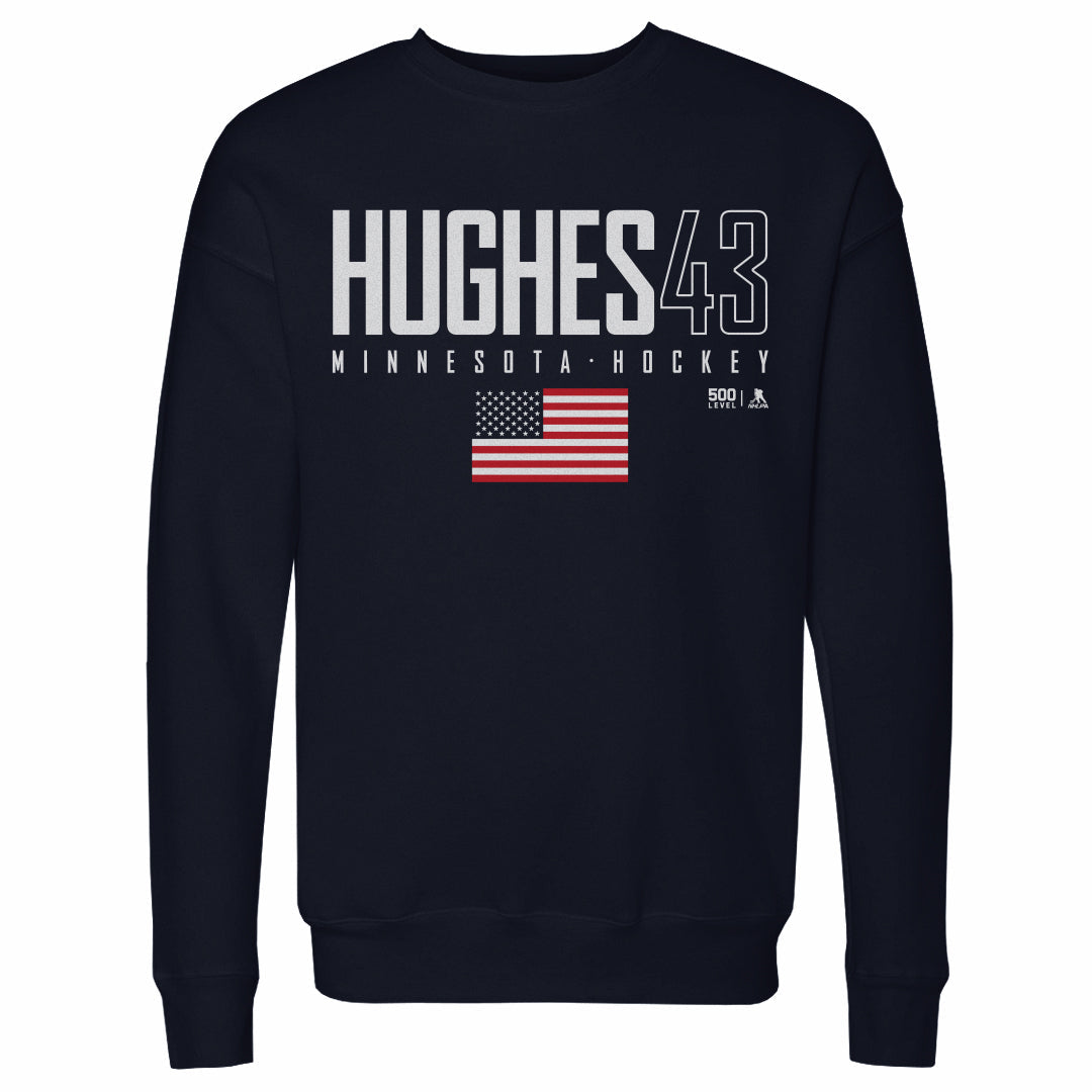 Quinn Hughes Minnesota USA Elite WHT