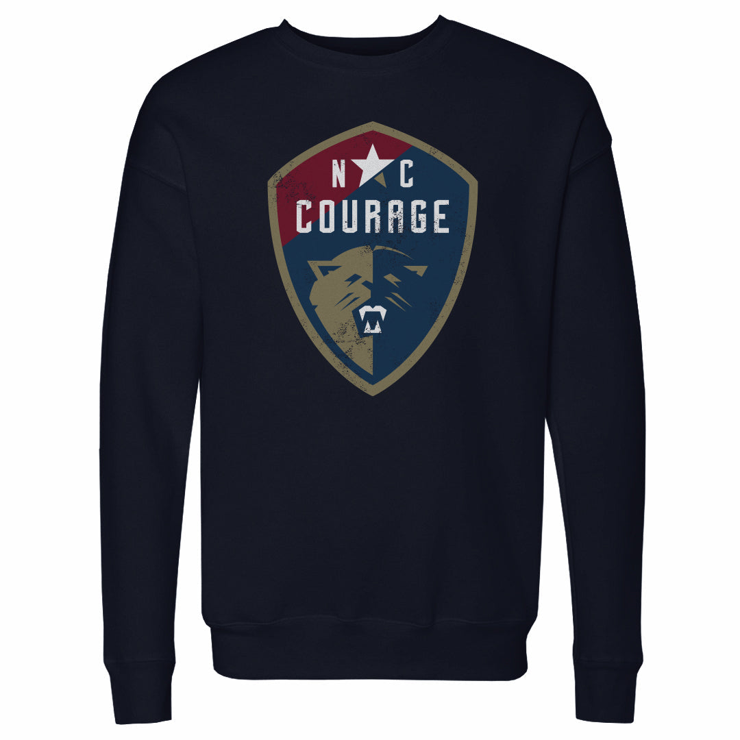 North Carolina Courage Vintage Primary Logo WHT