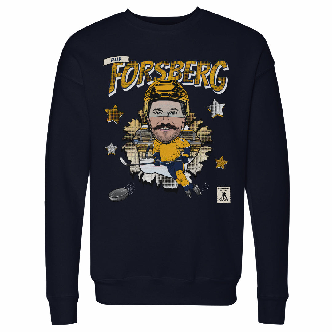 Filip Forsberg Nashville Caricature WHT