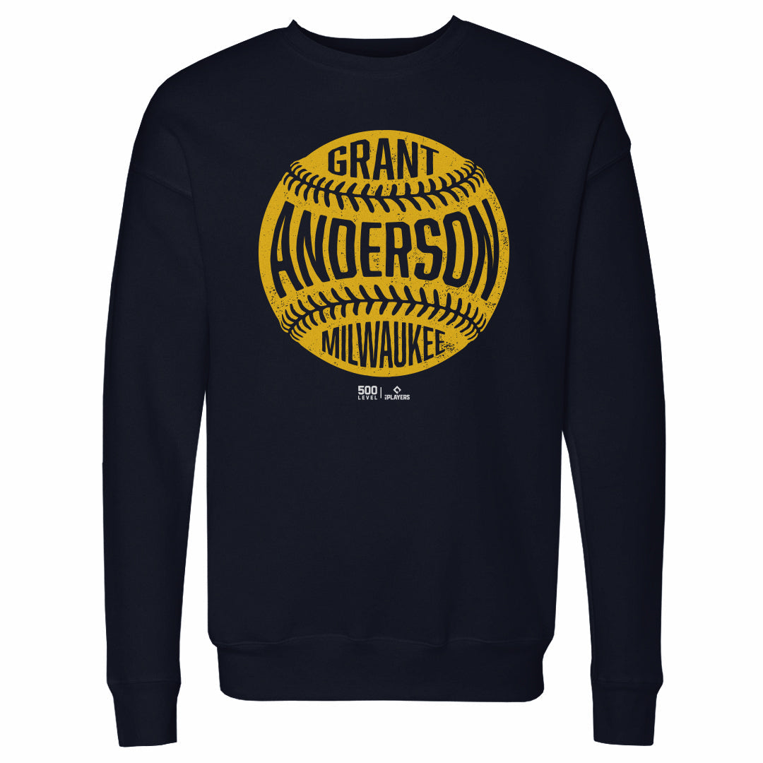 Grant Anderson Milwaukee Vintage Baseball WHT