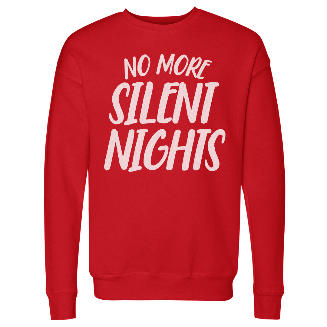 Christmas No More Silent Nights WHT