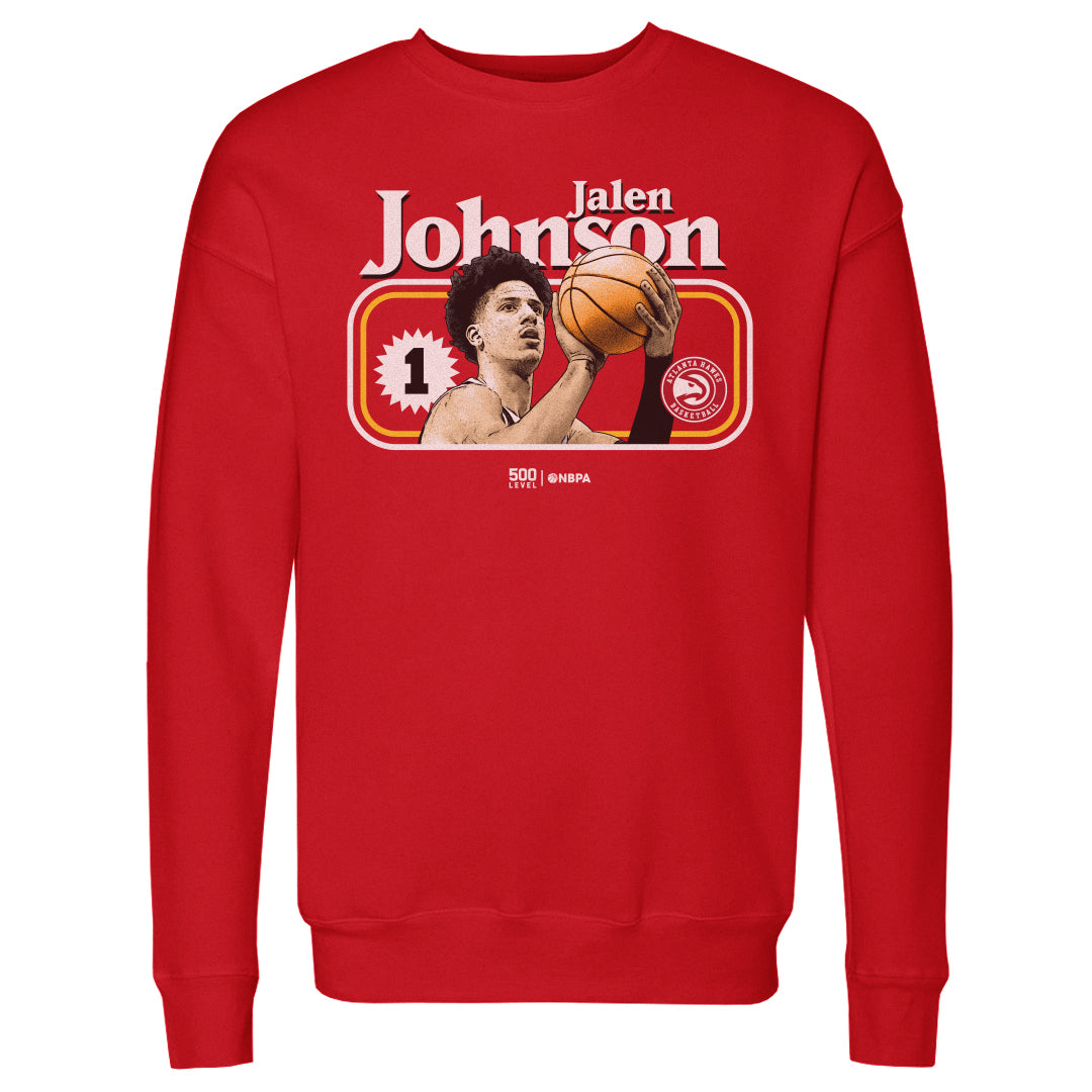 Jalen Johnson Atlanta Hawks Cover WHT