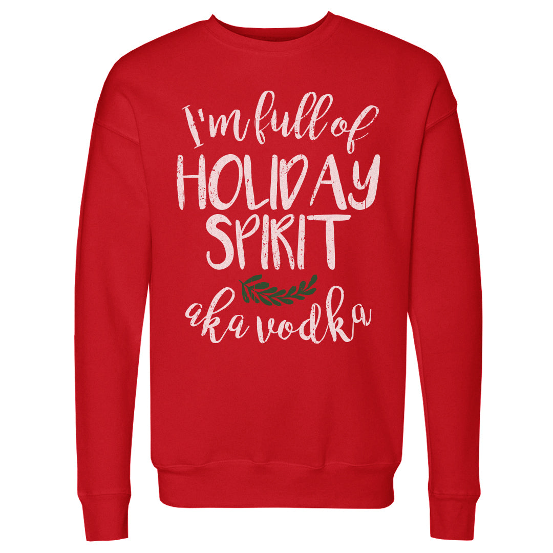 Christmas I'm Full Of Holiday Spirit WHT