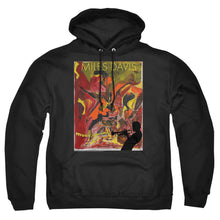 Load image into Gallery viewer, Miles Davis Music Is An Addiction Mens Hoodie Black