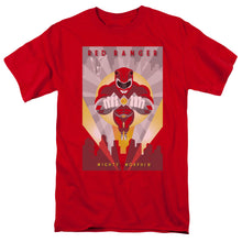 Load image into Gallery viewer, Power Rangers Red Deco Mens T Shirt Red