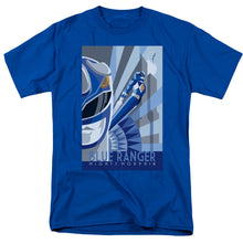 Load image into Gallery viewer, Power Rangers Blue Ranger Deco Mens T Shirt Royal Blue