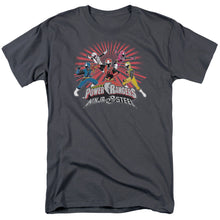 Load image into Gallery viewer, Power Rangers Ninja Blast Mens T Shirt Charcoal