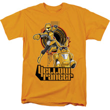 Load image into Gallery viewer, Power Rangers Yellow Ranger Mens T Shirt Gold