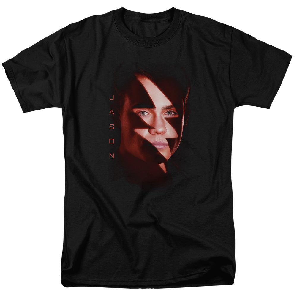 Power Rangers Jason Bolt Mens T Shirt Black