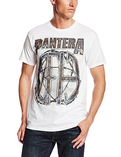 Pantera Men'S Pantara 81 T-Shirt T-Shirt, White, Large Mens T Shirt