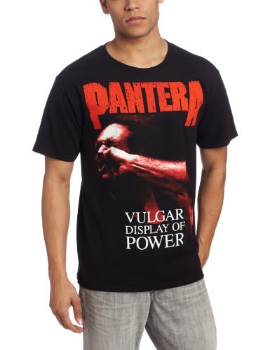 Pantera Red Vulgar Mens T Shirt