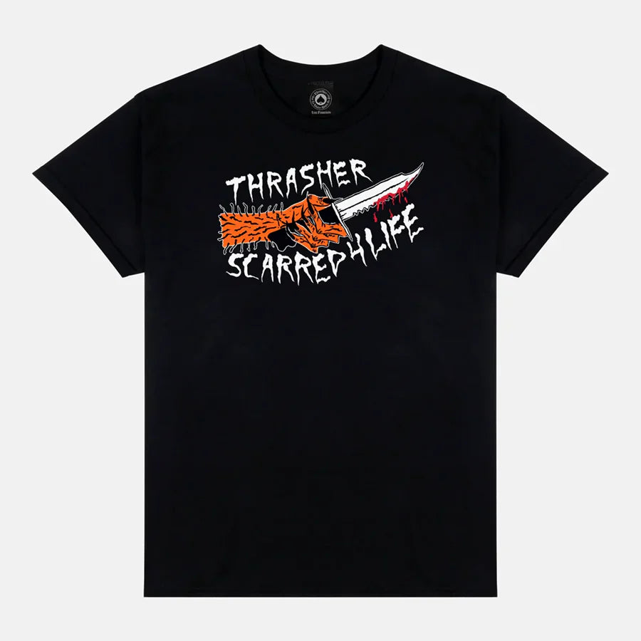 Thrasher Scarred Mens T Shirt