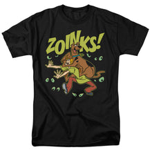 Load image into Gallery viewer, Scooby Doo Zoinks Mens T Shirt Navy