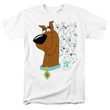 Load image into Gallery viewer, Scooby Doo Evolution Of Scooby Doo Mens T Shirt White