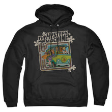 Load image into Gallery viewer, Scooby Doo! It'S Lit Mens Hoodie Black